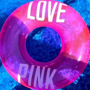Pink vs pool floaty